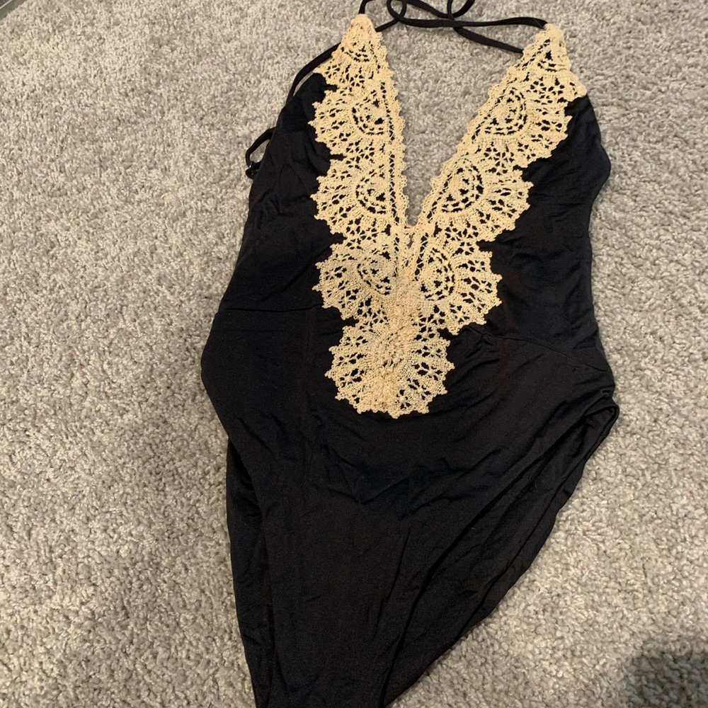 Planet blue bathing suit